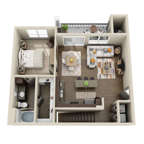 Arden Woods A3B Floor Plan